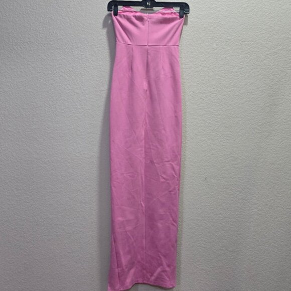 BNWT superdown Ryleigh Strapless Maxi Dress in Pink Size XXS - Picture 7 of 11